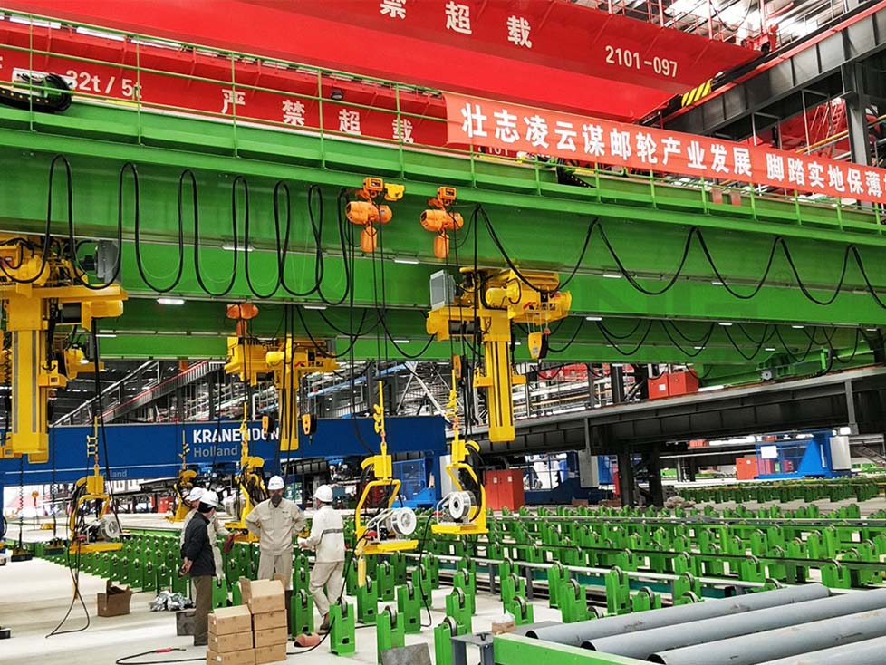 Electric overhead traveling cranes with smart features