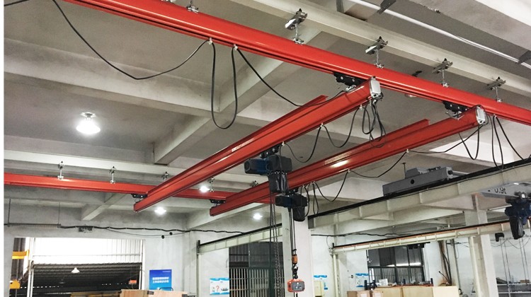 Light weight Monorail Overhead Crane System with Chain Hoist
