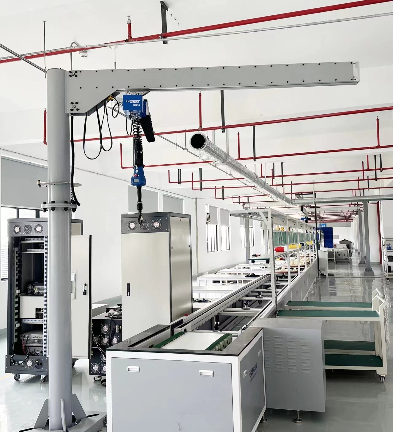 Cleanroom Jib Crane for Semiconductor Industry
