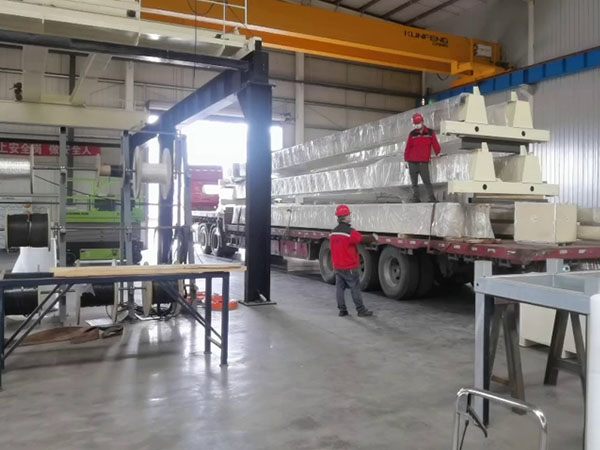 Overhead crane shipping