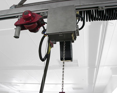 Clean Room Overhead Monorail Crane