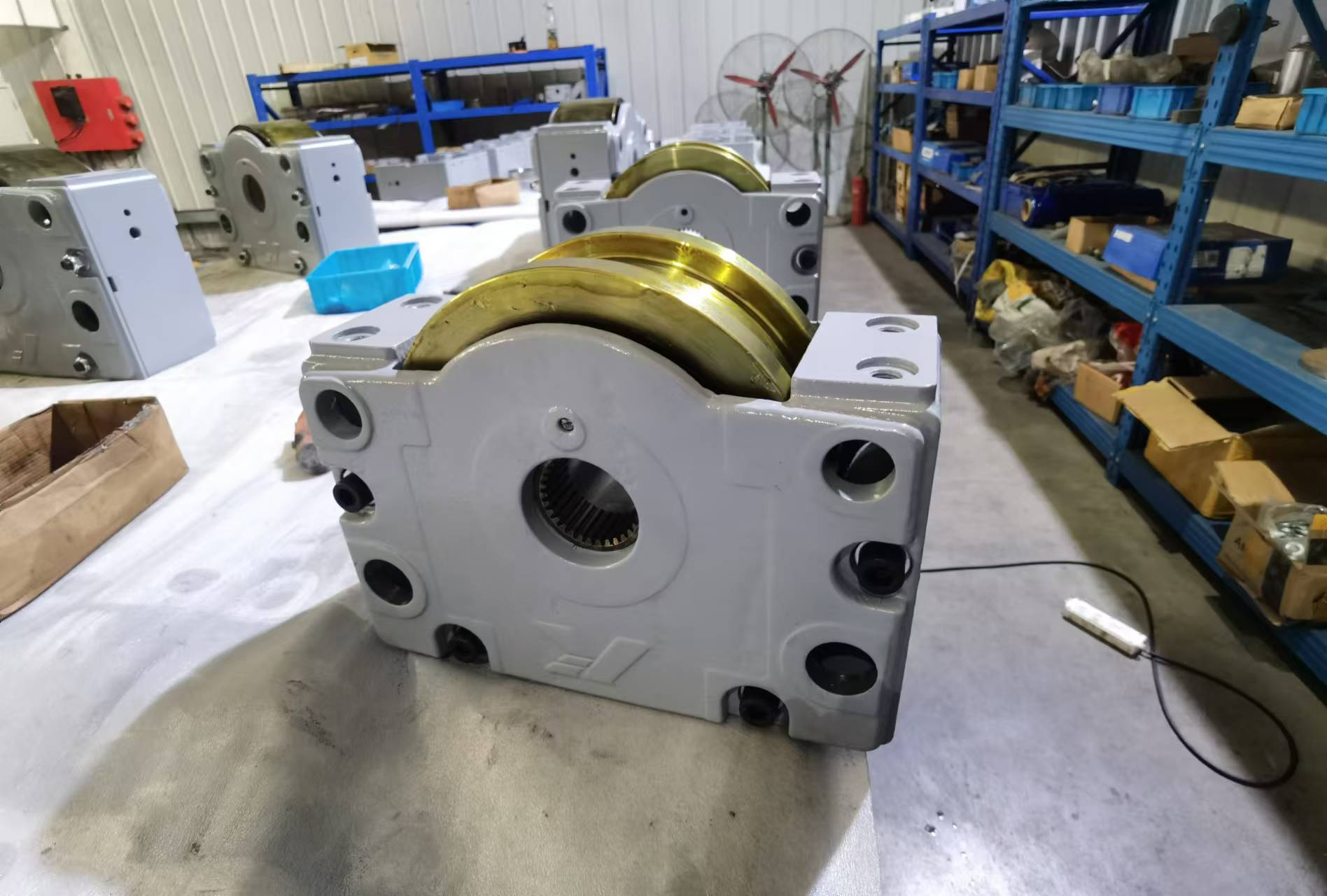 Performance Characteristics of Stacker Drive Wheel Block