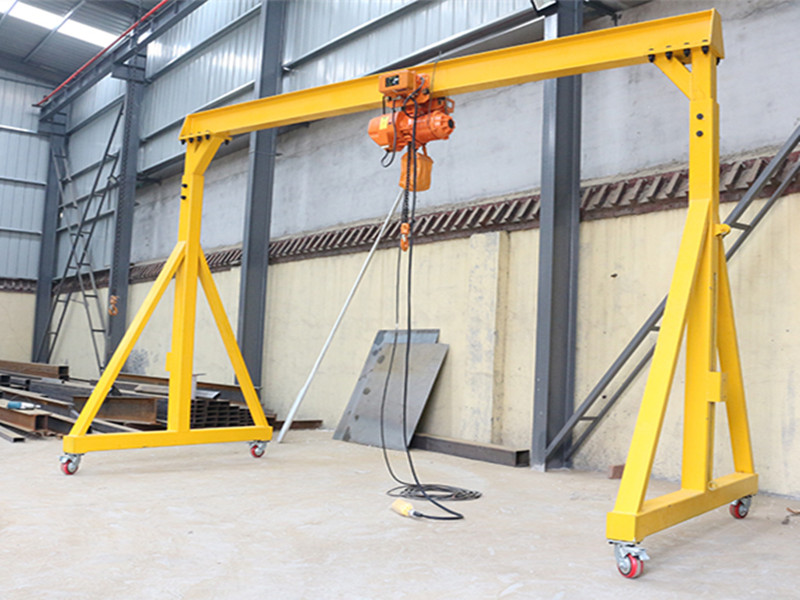 Gantry Crane with Electric Chain Hoist