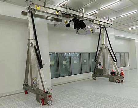 Stainless Steel Adjustable Height Gantry Crane