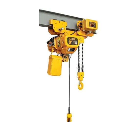 KITO chain hoist with trolley