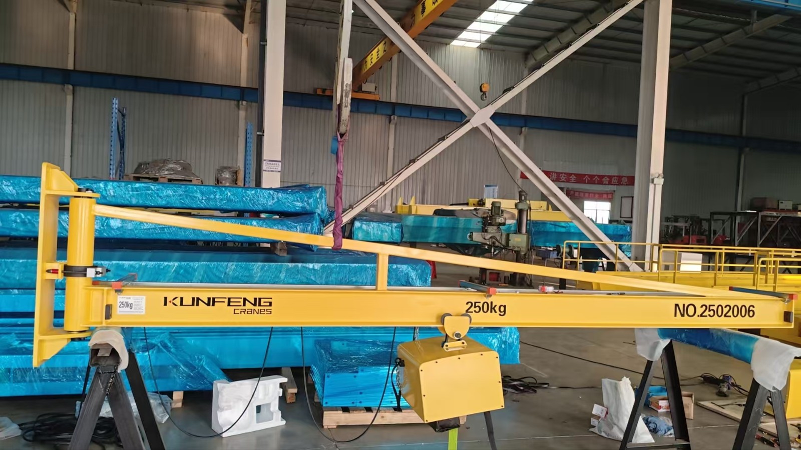 Wall Mounted Slewing Jib Crane